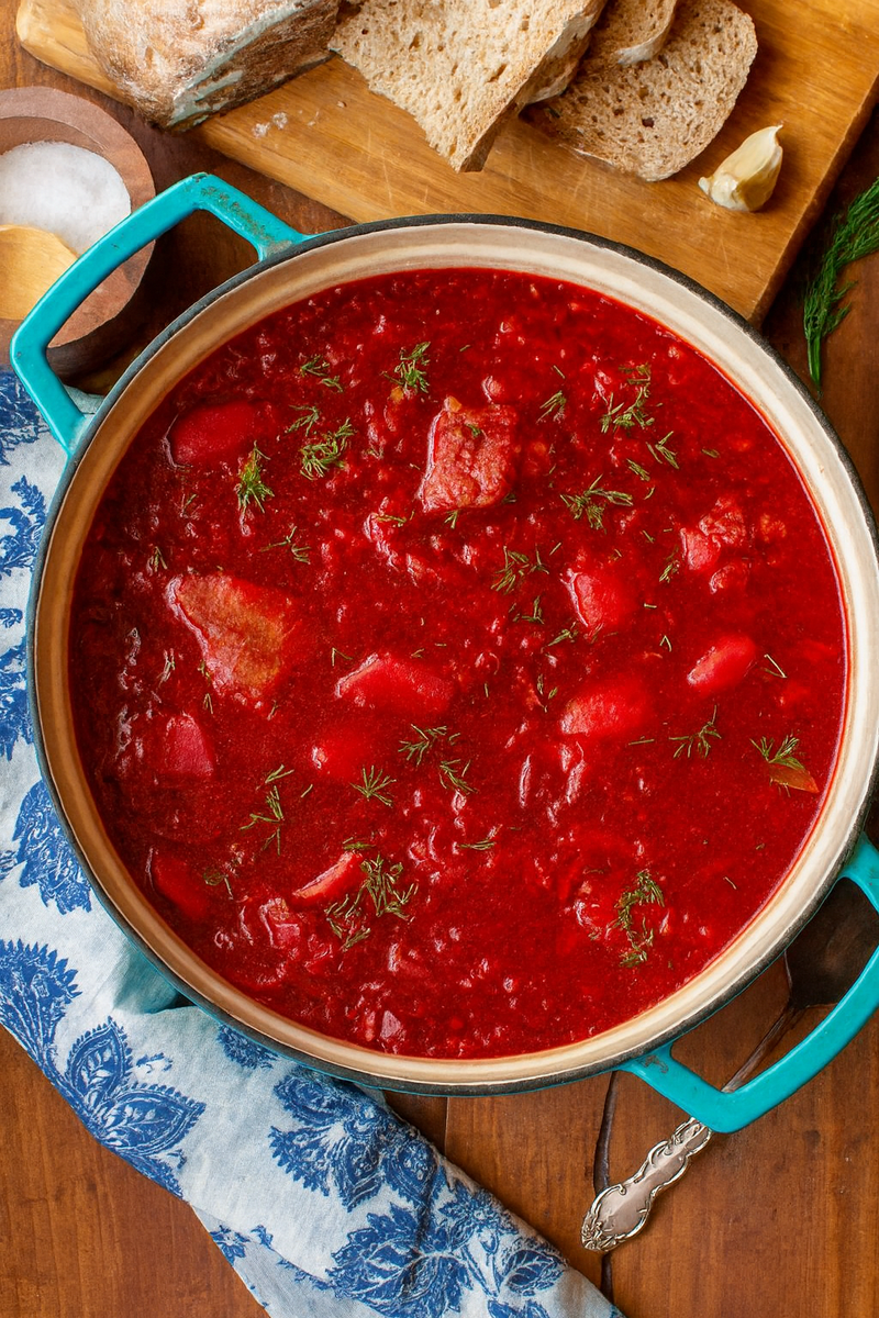 Red borscht