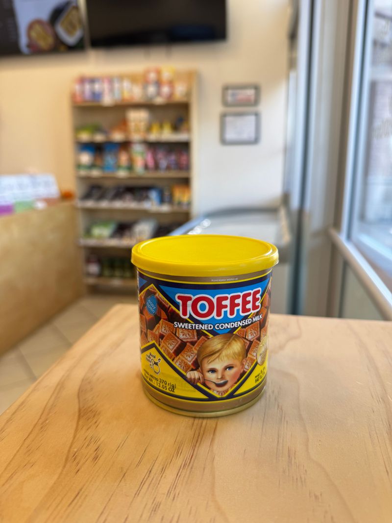 Sweetend condensed whole milk “Toffee” (Iriska)